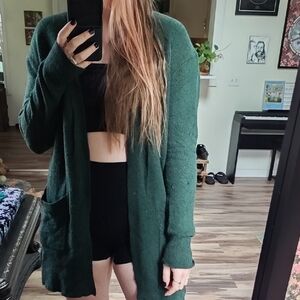 Madewell Green Cardigan